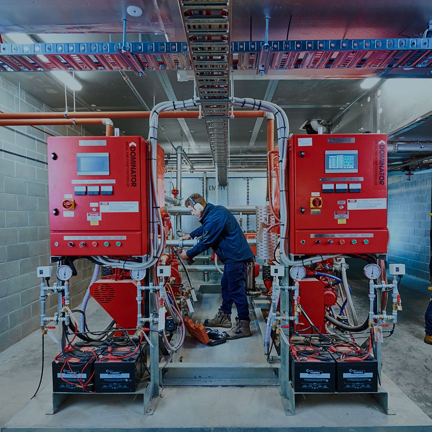 Fire Sprinkler System Pump