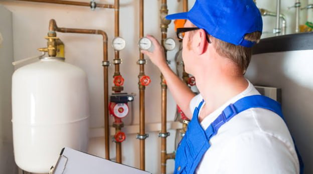hot water system installation
