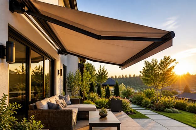 retractable roof awnings